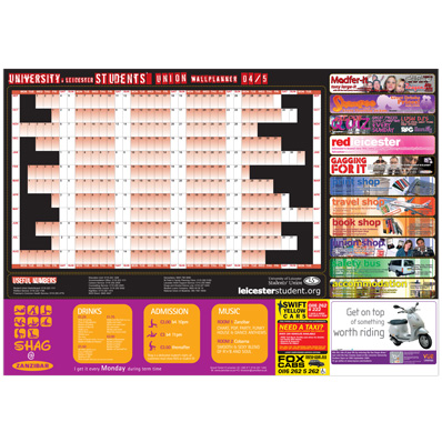 Union Wallplanner 2004