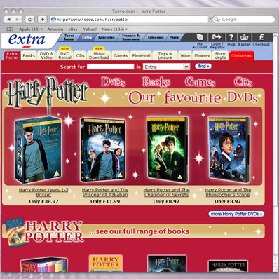 Tesco.com Harry Potter
